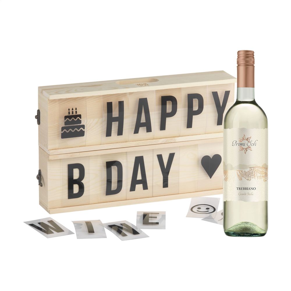 Rackpack Wine Sign - bedrukt of onbedrukt verkrijgbaar