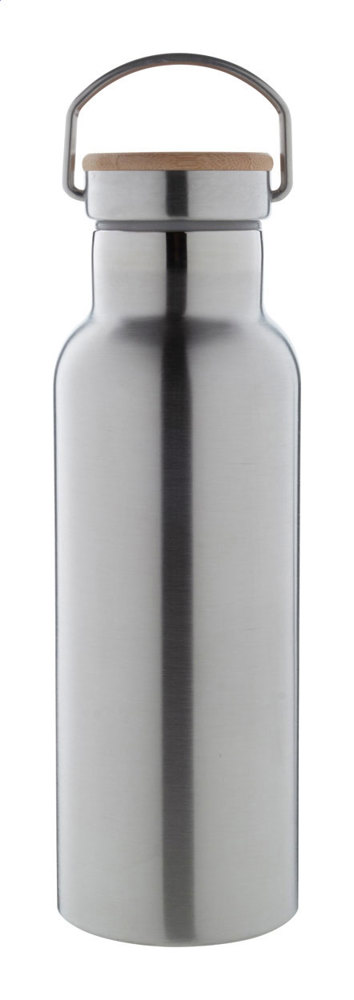 Manaslu - geïsoleerde fles - voor bedrijven en relatiegeschenken - zilver
