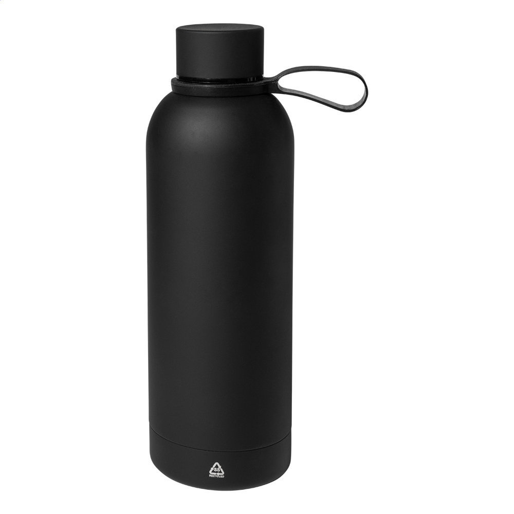Khumbu - RSS geïsoleerde fles - voor bedrijven en relatiegeschenken - Zwart
