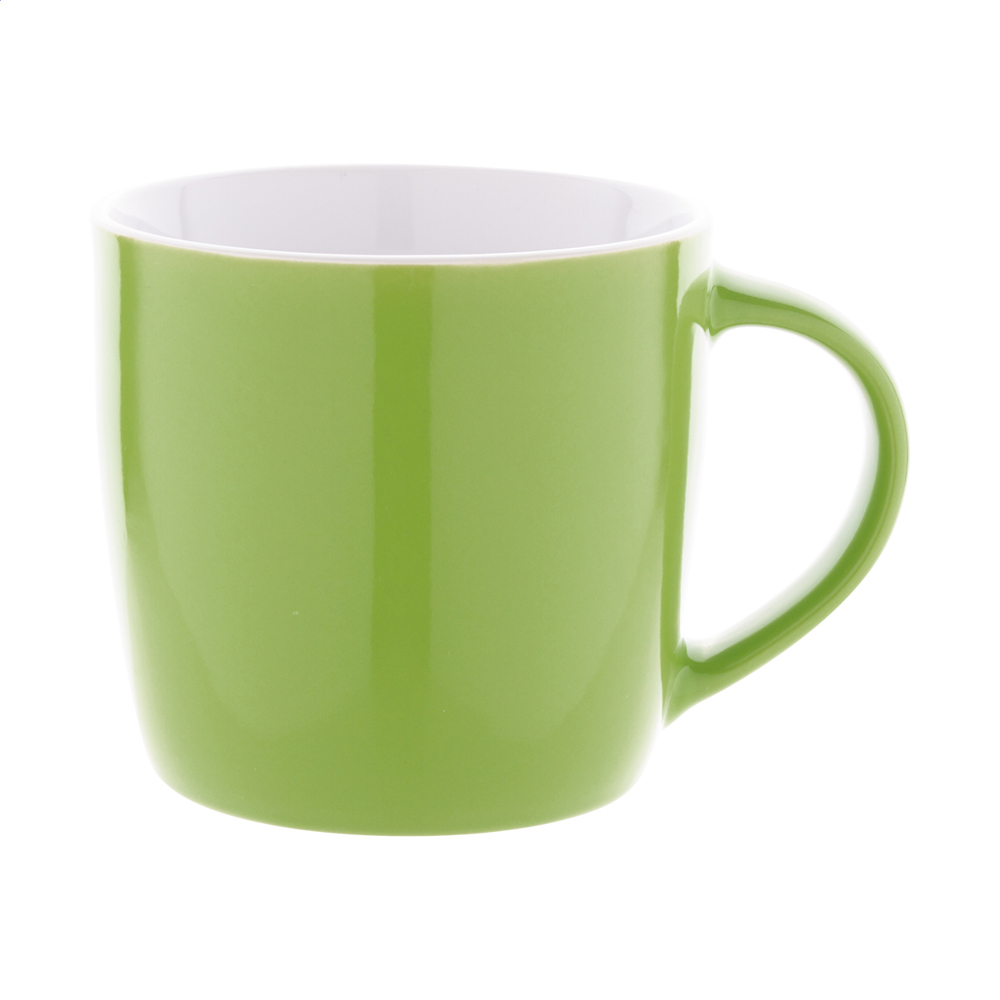 Hemera - mok - kopen of bedrukken - groen/wit