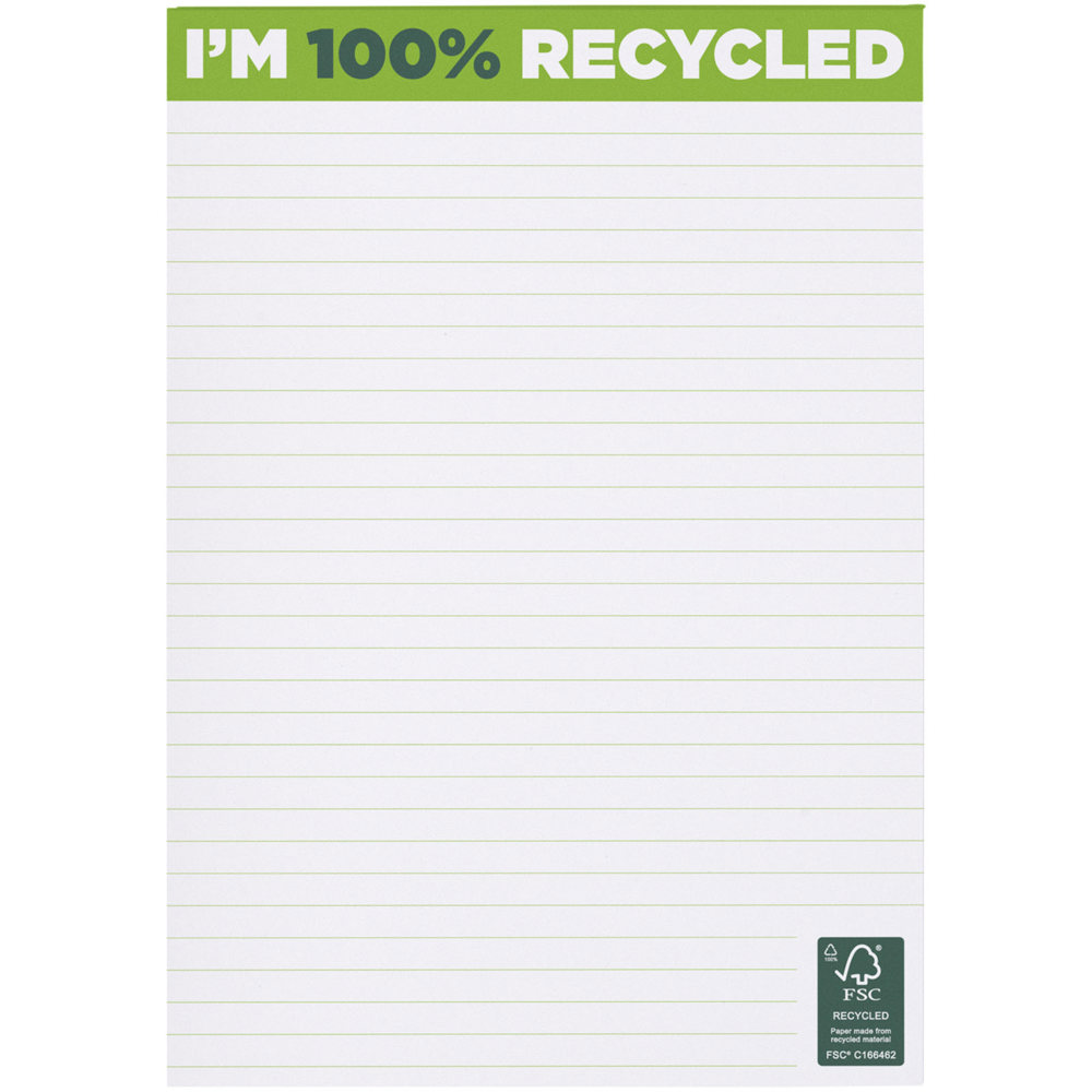 Desk-Mate® gerecycled A5 kladblok