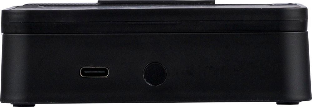 Gerecycled ABS 3-in-1 draadloze oplader Elias