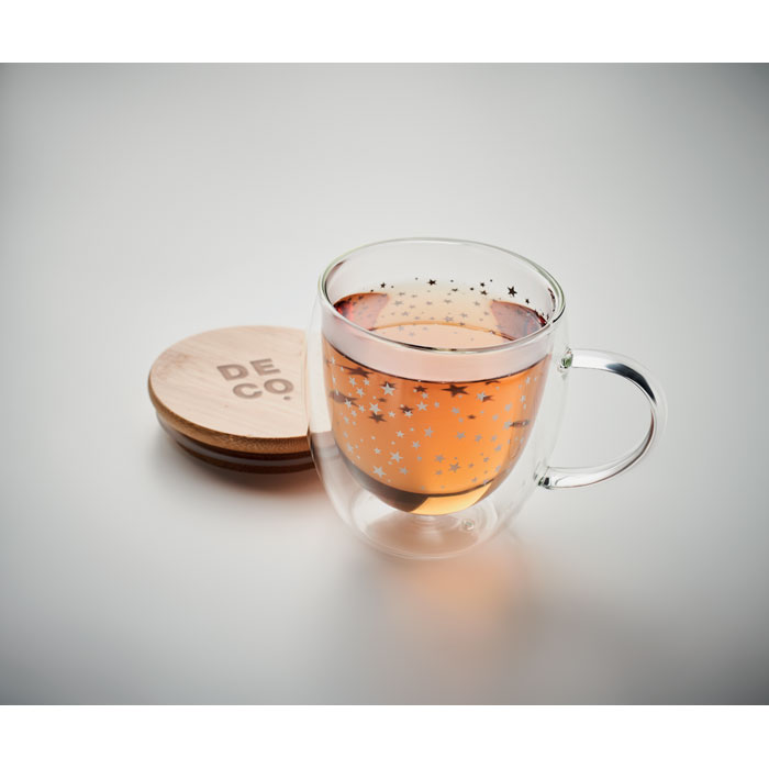SION - Dubbelwandige borosilicaat mok