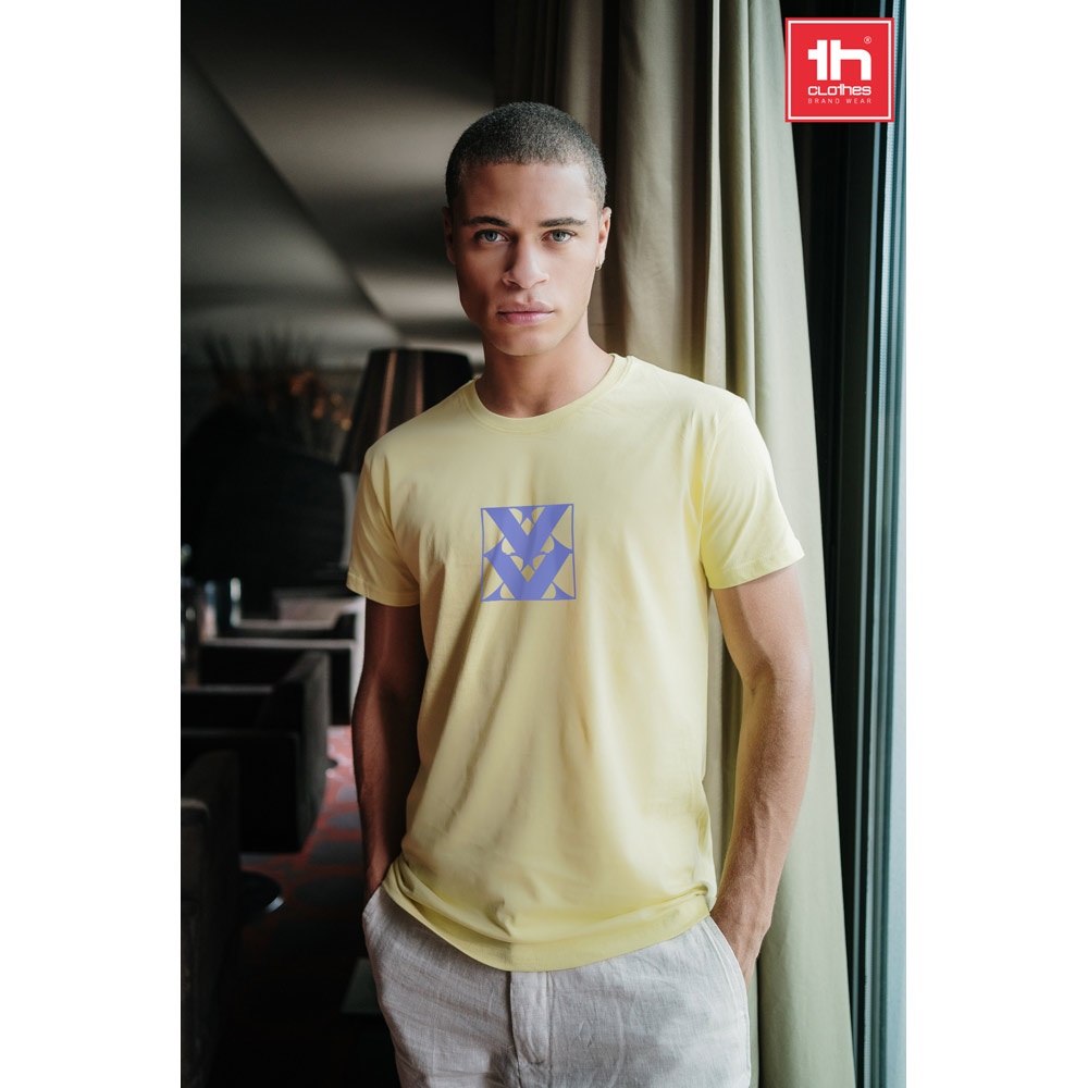 THC LUANDA. Heren-T-shirt in tubekatoen - voor bedrijven en relatiegeschenken