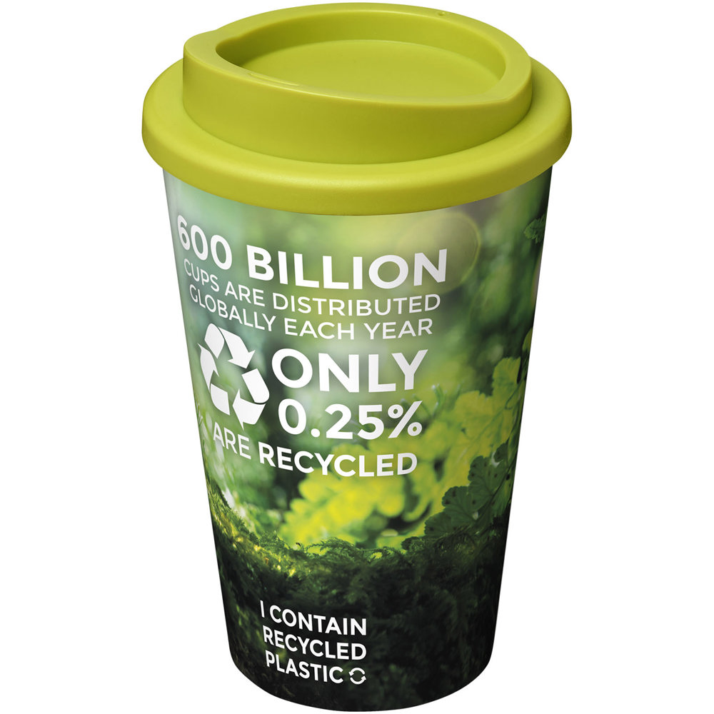 Brite Americano® 350 ml geïsoleerde beker - met logo of onbedrukt bestellen - Lime