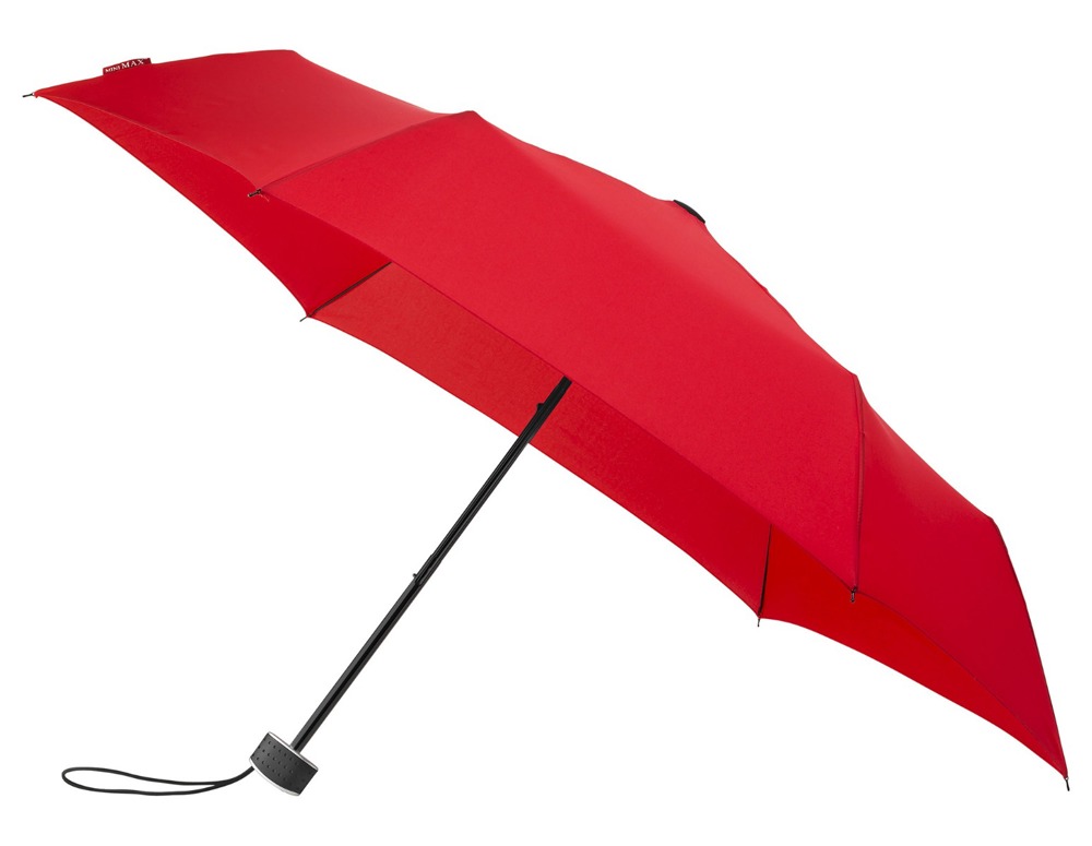 MINIMAX - Opvouwbaar - Handopening - Windproof - 90 cm - kopen of bedrukken - Rood (± PMS 1797C)