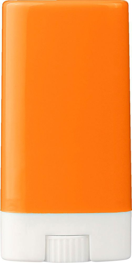 Zonnebrandstick Sunstick - voor bedrijven en relatiegeschenken - Oranje