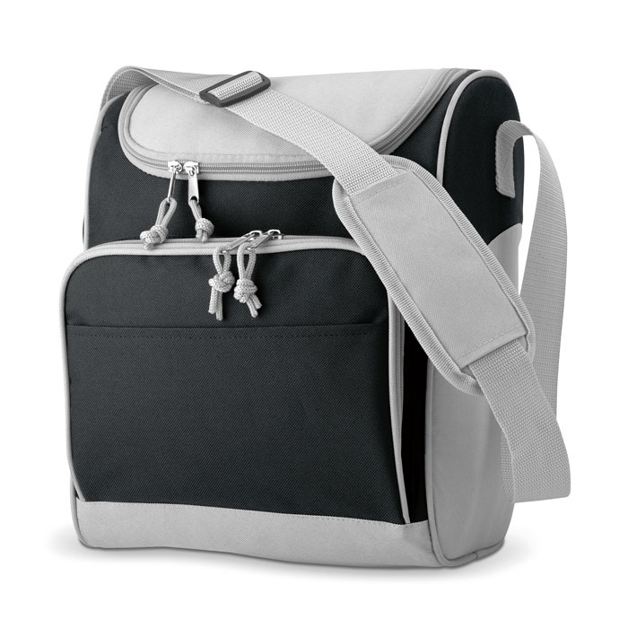 ZIPPER - Koeltas met voorvak - kopen of bedrukken - Zwart