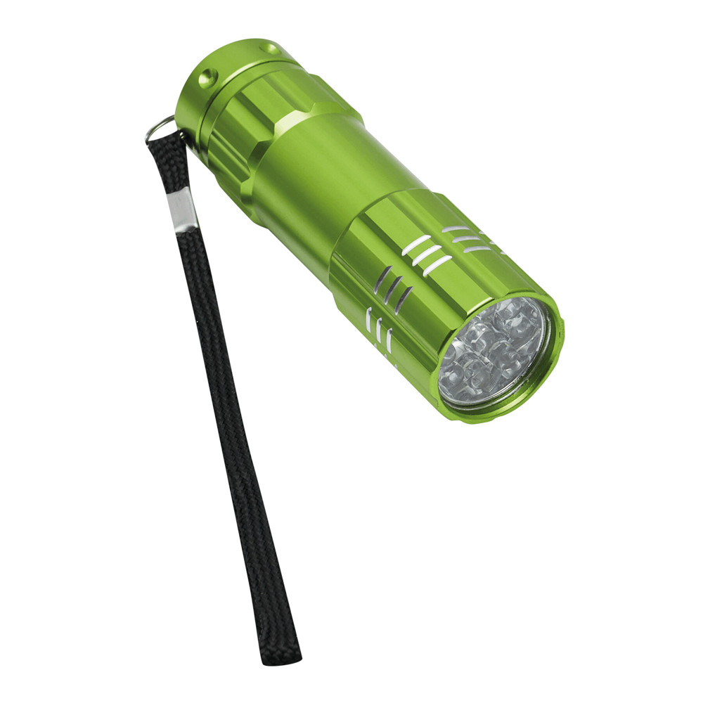 POWERFUL - Robuust uitgevoerde LED zaklamp van metaal