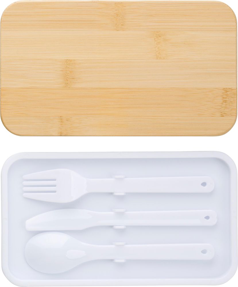 PP dubbele laag lunchbox Maxton