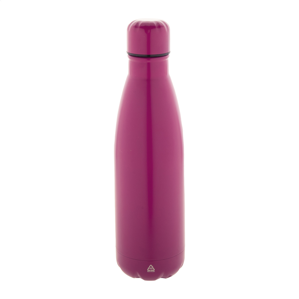 Refill - gerecyclede roestvrijstalen fles - kopen of bedrukken - fuchsia