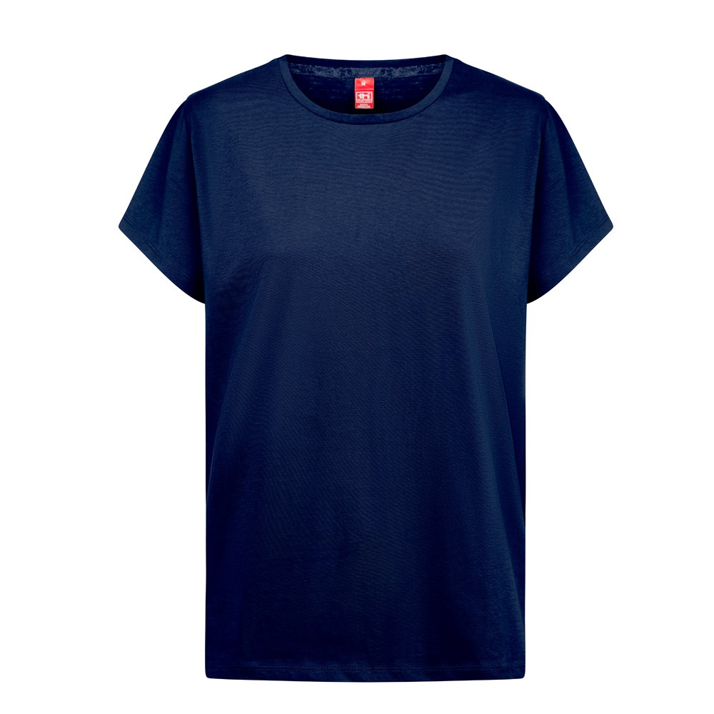 THC SOFIA REGULAR. Dames-T-shirt (normaal model) - voor bedrijven en relatiegeschenken - blauw