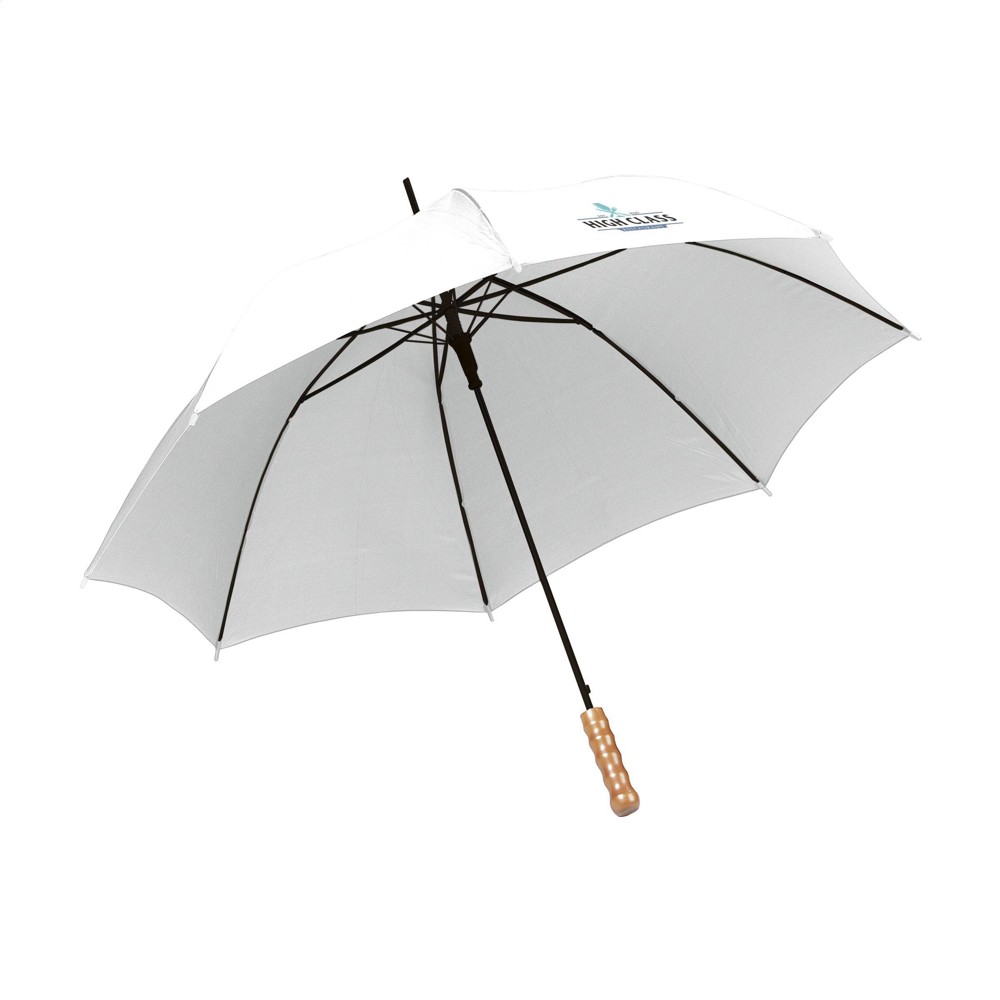 RoyalClass paraplu 23 inch - wit (± PMS White)