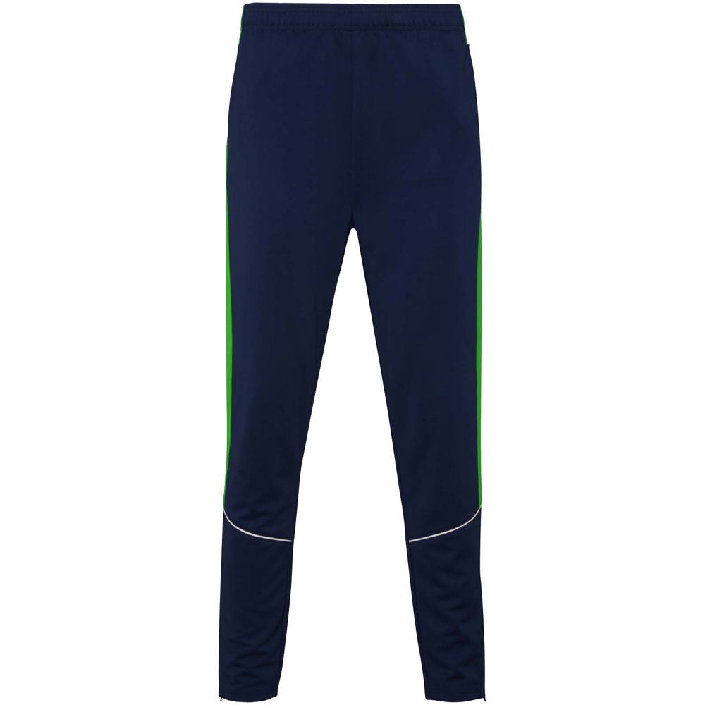 Evans unisex trainingspak - met logo of onbedrukt bestellen - Marineblauw, Varen groen