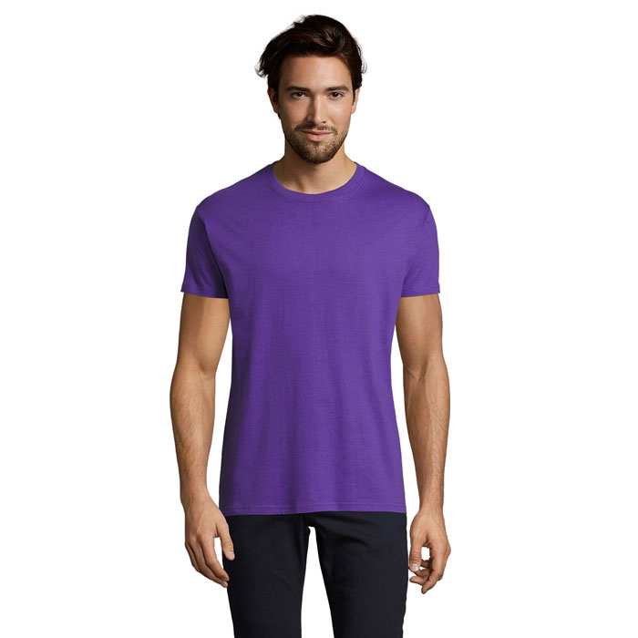 IMPERIAL - IMPERIAL MEN T-Shirt 190g - bedrukt of onbedrukt verkrijgbaar - Donker Paars
