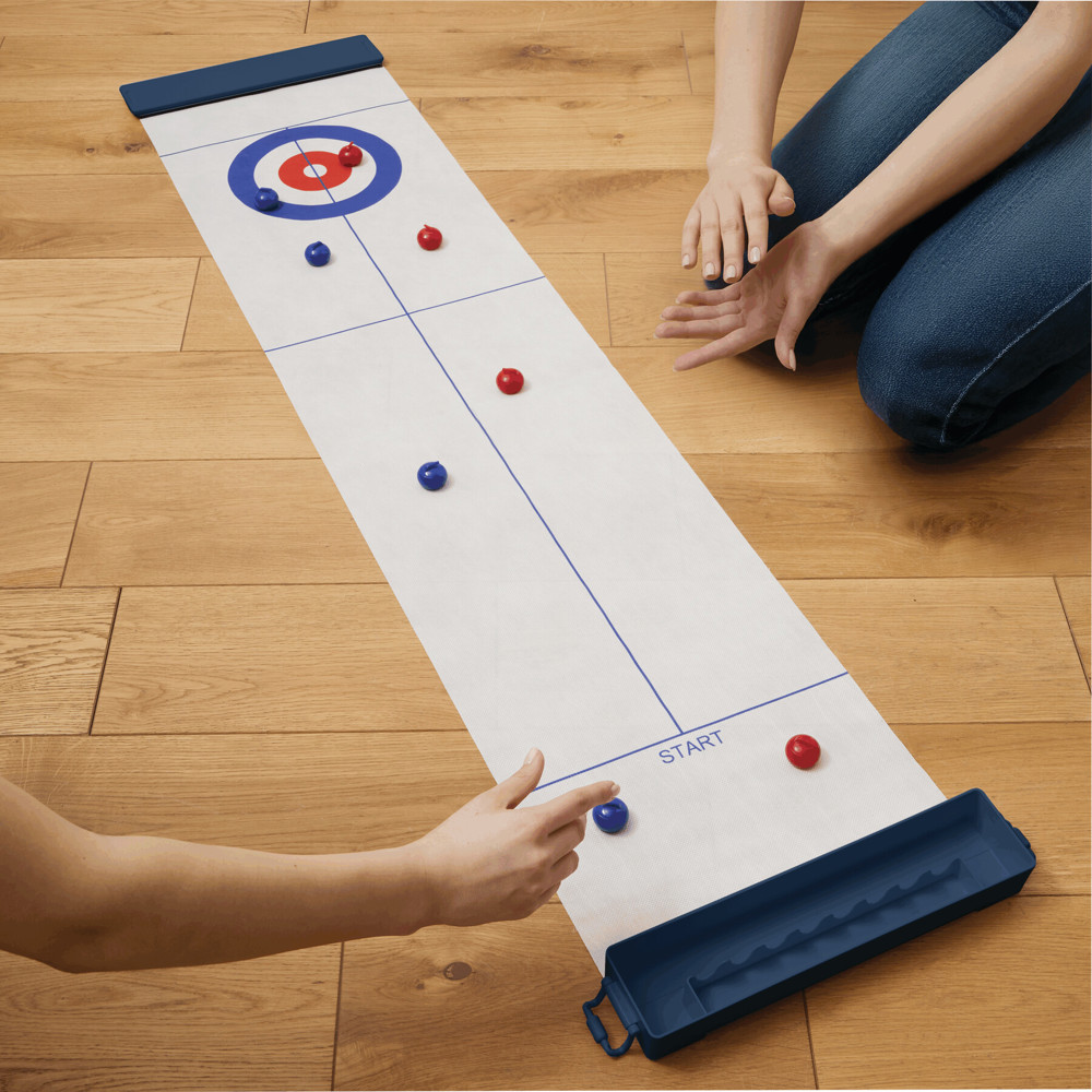 CURLING TIME - Tafelspel - met logo of onbedrukt bestellen