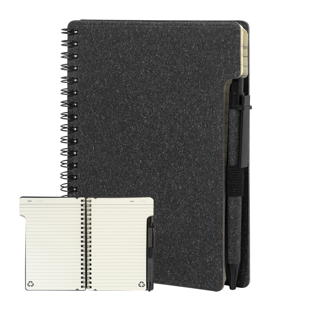 Balsamea - notebook - met logo of onbedrukt bestellen - zwart