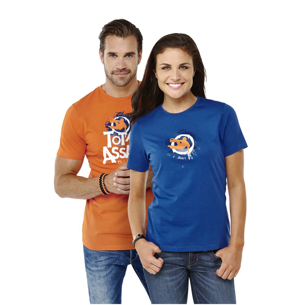 Nanaimo dames t-shirt met korte mouwen - bedrukt of onbedrukt verkrijgbaar