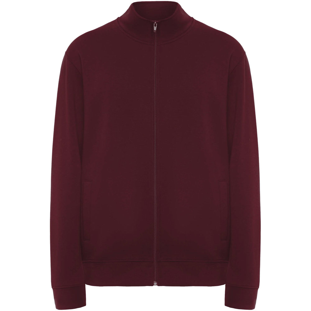 Ulan unisex sweater met volledige rits - voor bedrijven en relatiegeschenken - Granaat