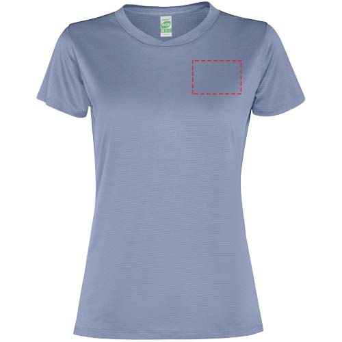 Slam 100 g/m² sport t-shirt voor dames met korte mouwen