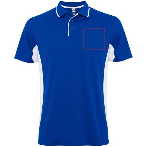 Montmelo 150 g/m² unisex sportpolo met korte mouwen