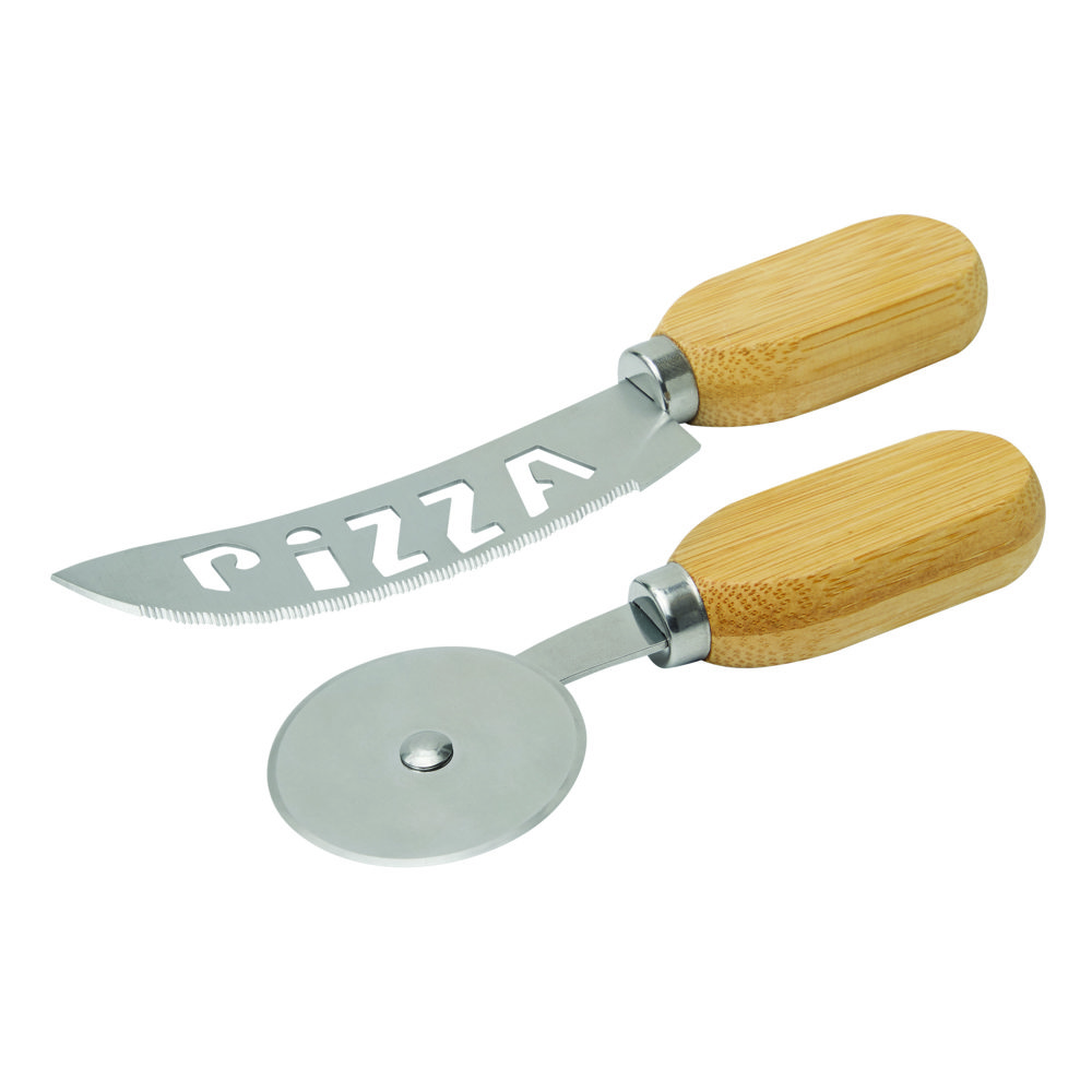 DUOSLICE - Pizza-snijdset - voor bedrijven en relatiegeschenken