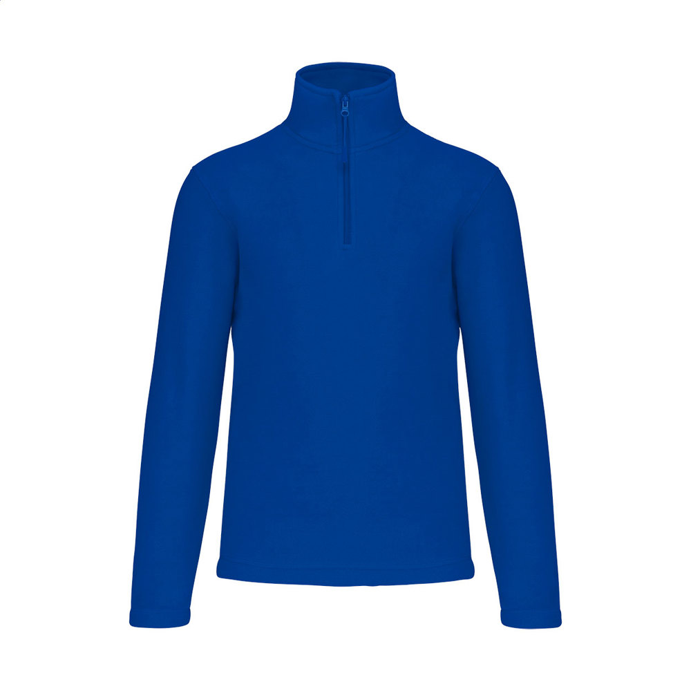 KA912 - short zip fleece jas - kopen of bedrukken - Blauw