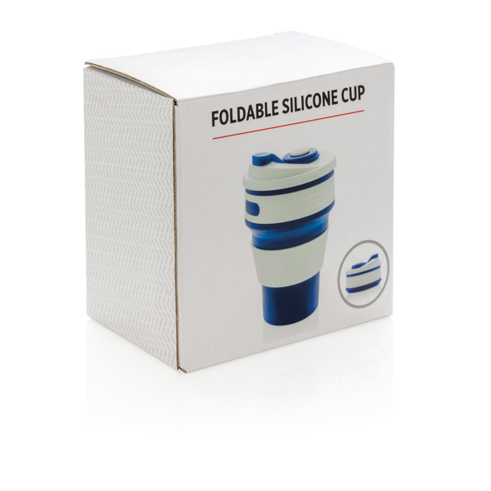 Opvouwbare siliconen beker