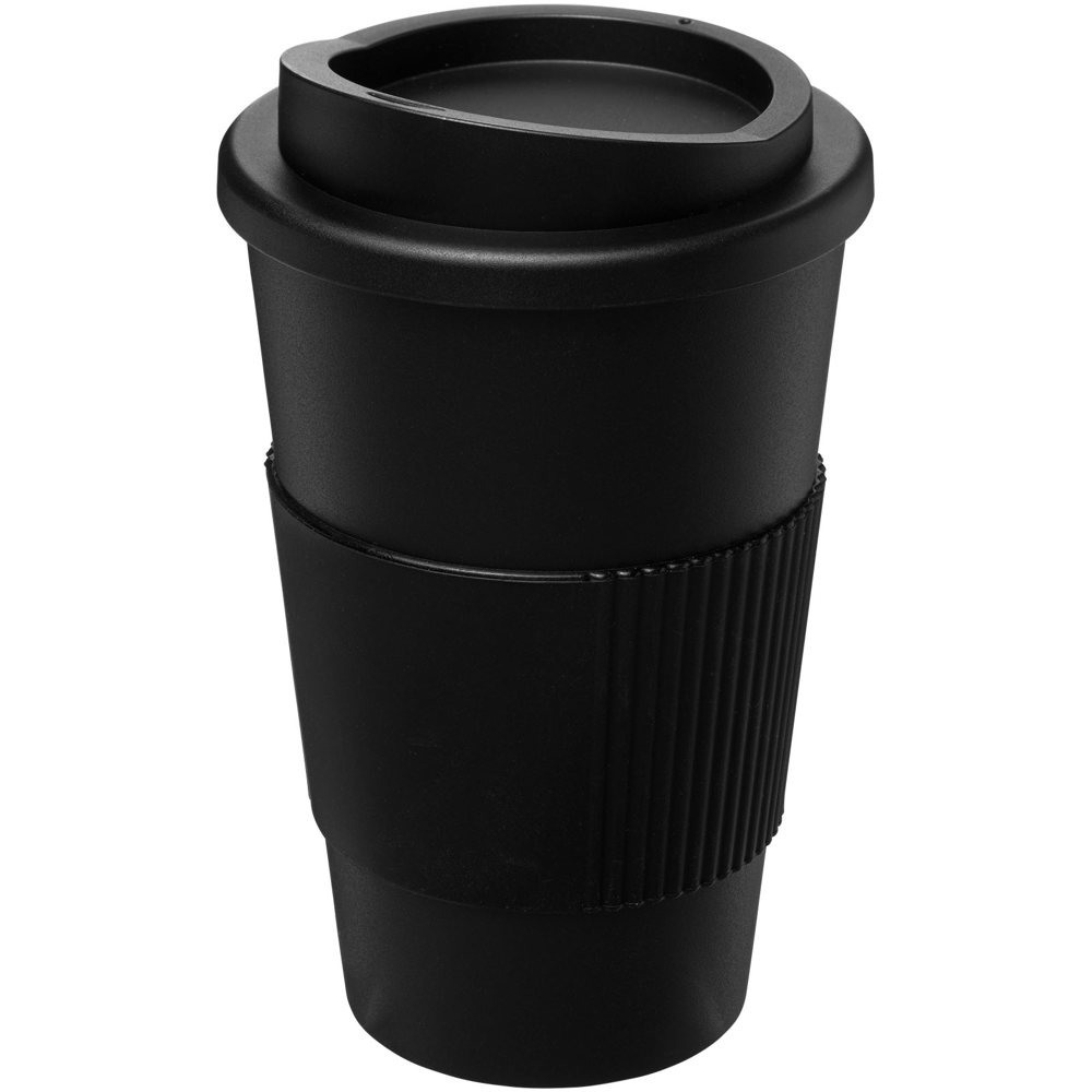 Americano® 350 ml geïsoleerde beker met grip - kopen of bedrukken