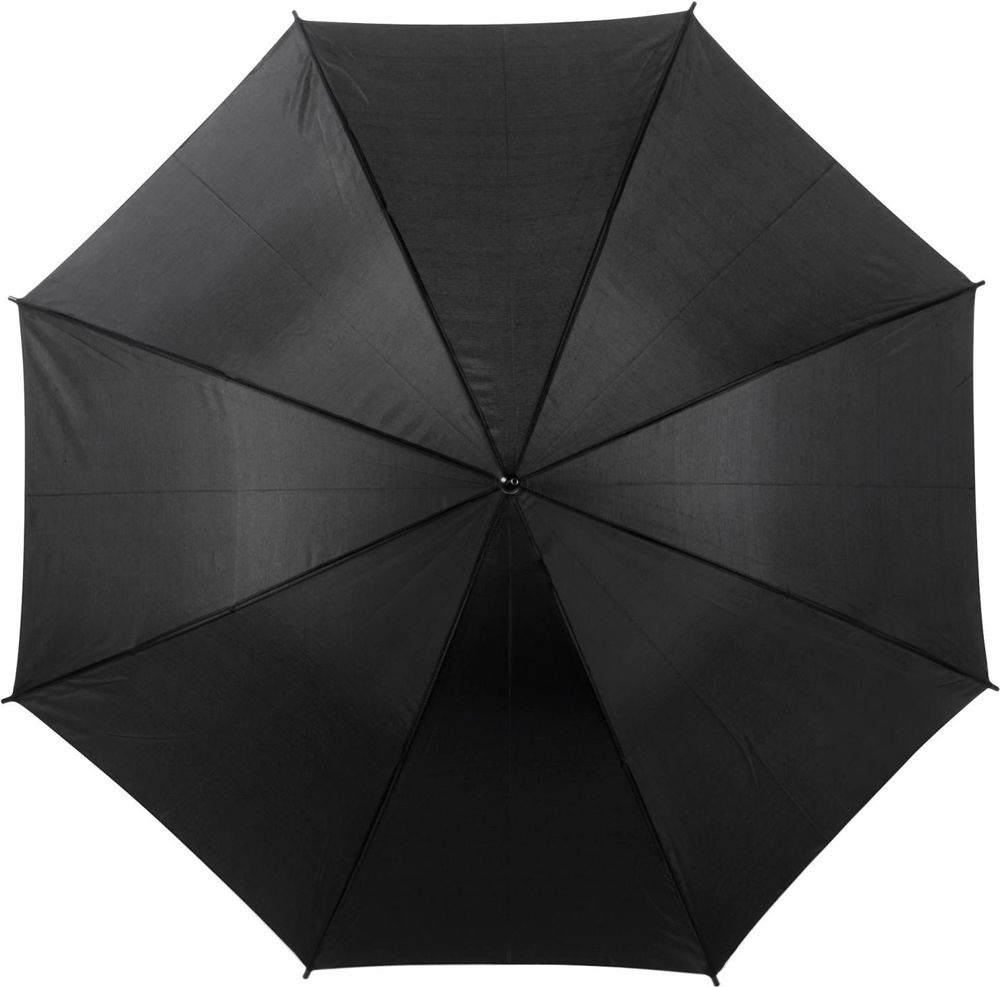 Polyester (190T) paraplu Andy - voor bedrijven en relatiegeschenken - Zwart