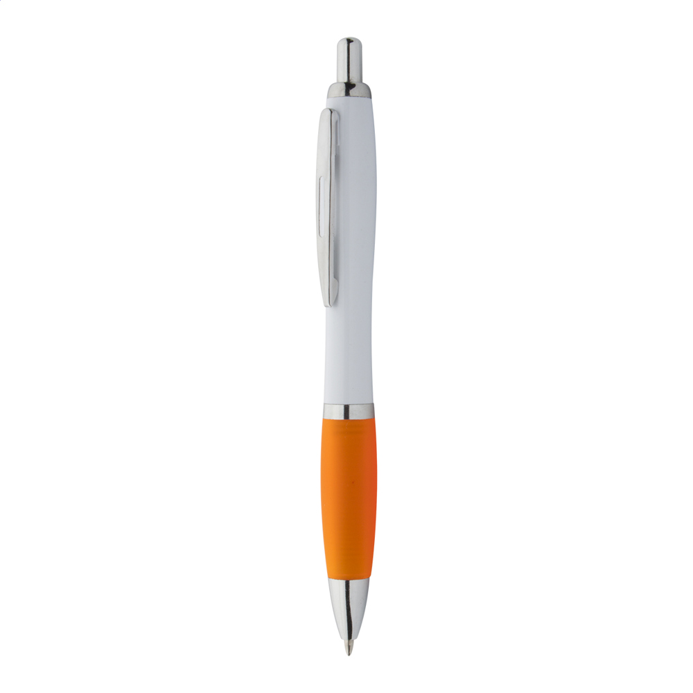 Wumpy - balpen - kopen of bedrukken - oranje/wit