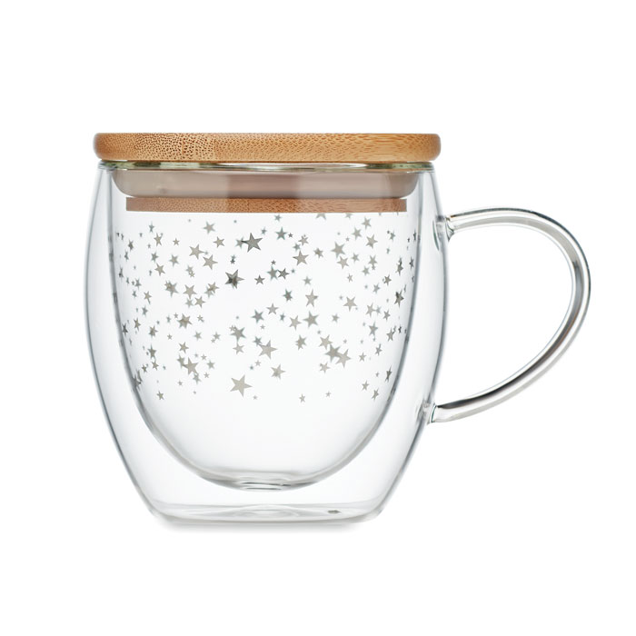 SION - Dubbelwandige borosilicaat mok
