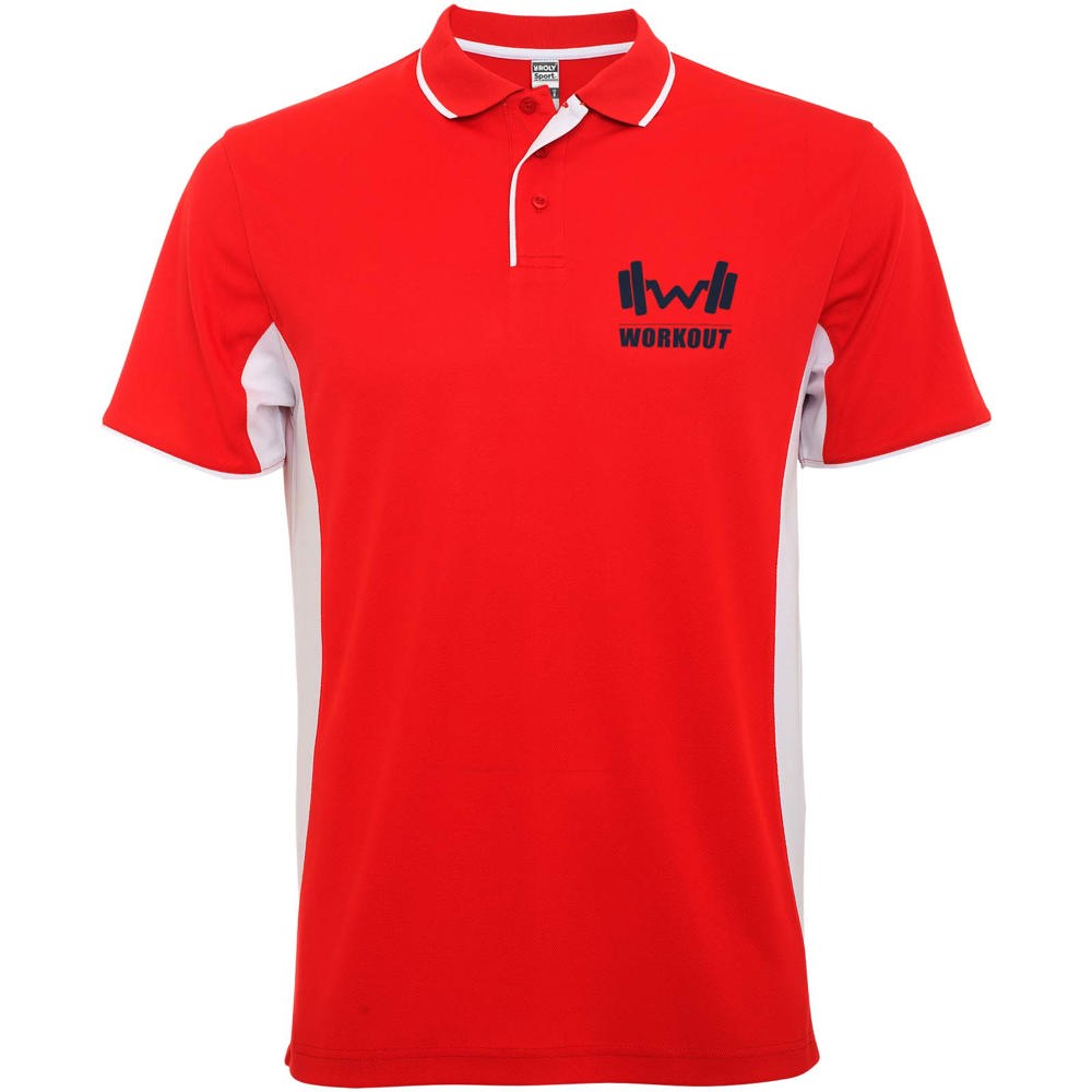 Montmelo 150 g/m² unisex sportpolo met korte mouwen