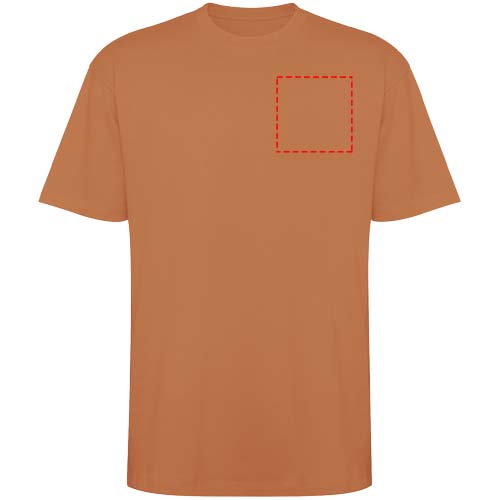 Bull 210 g/m² oversized unisex T-shirt met korte mouwen