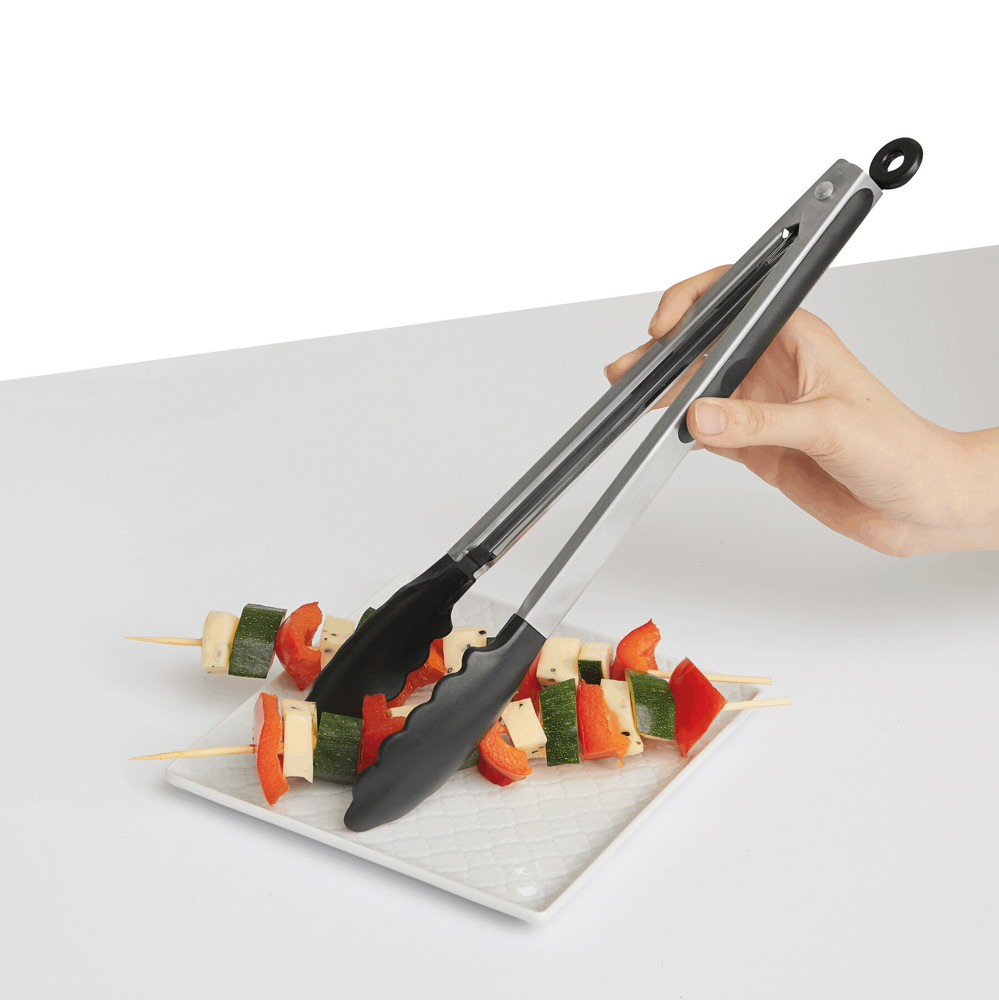 GRIP - Roestvrij stalen barbecue tang - voor bedrijven en relatiegeschenken