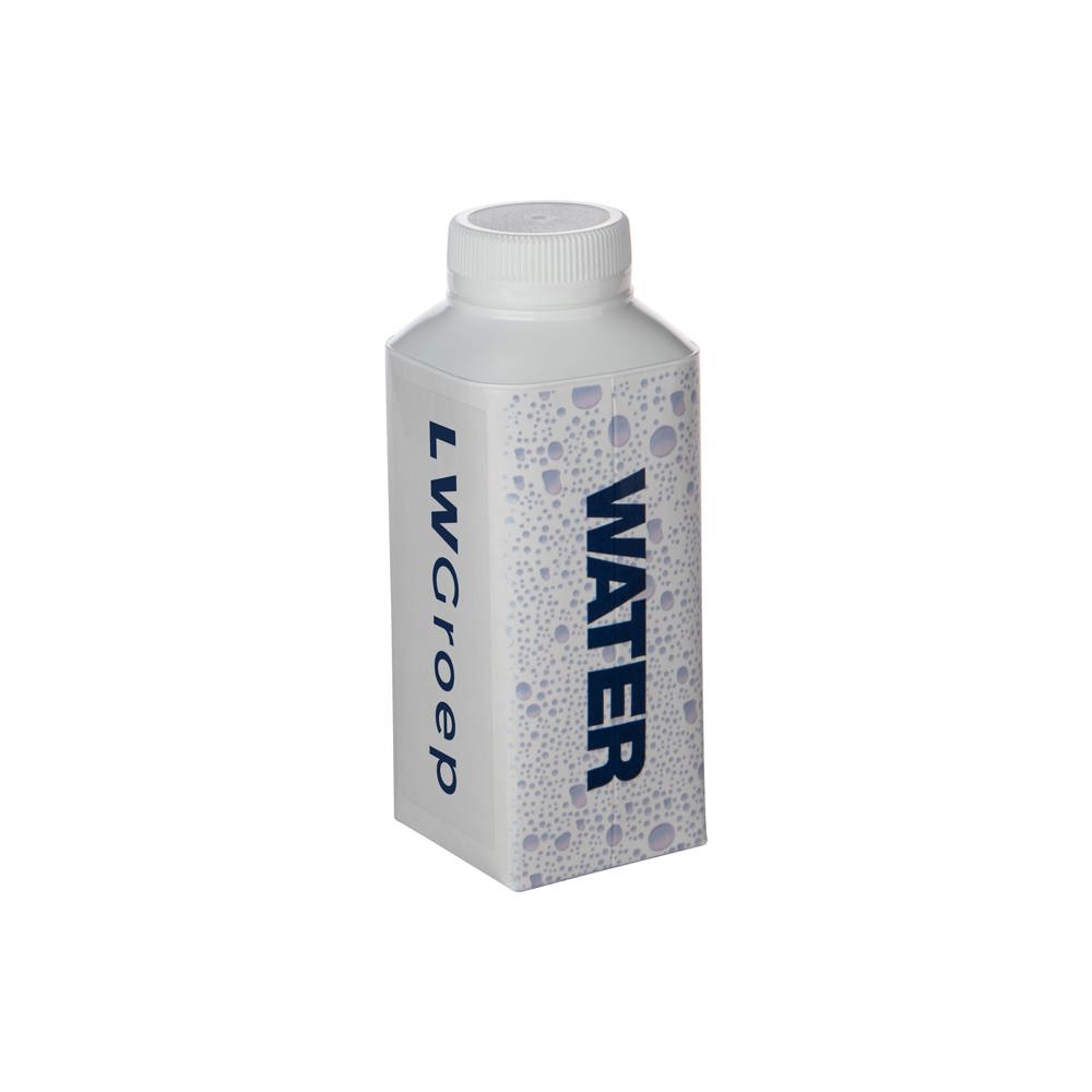 EARTH Water Tetra Pak 330 ml - met logo of onbedrukt bestellen - Wit/Blauw