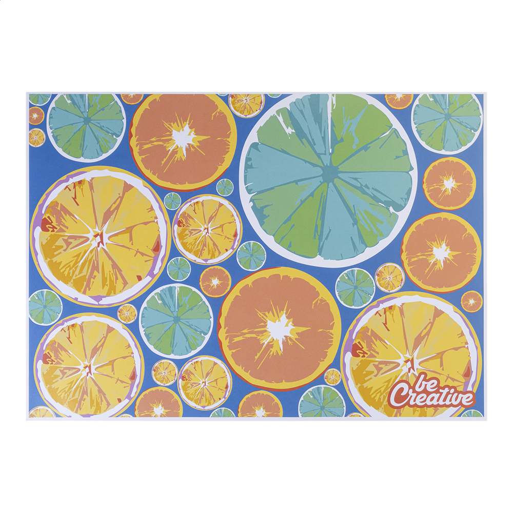 DinePrint - custon made papieren placemat - bedrukt of onbedrukt verkrijgbaar