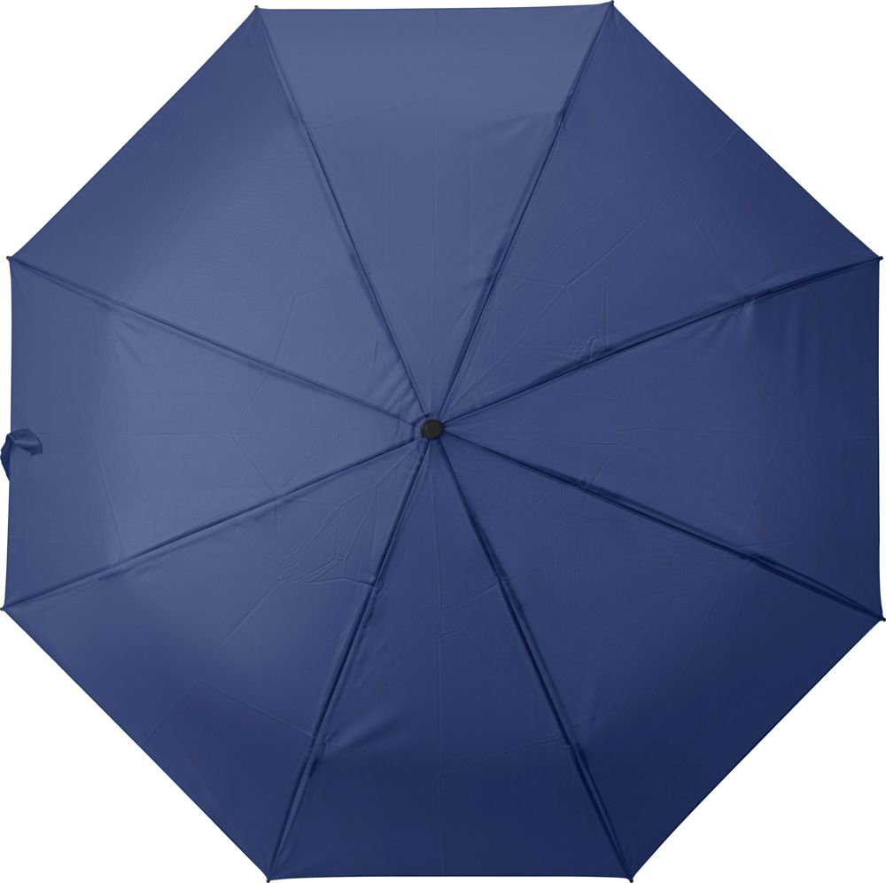 rPET 190T paraplu Brooklyn - kopen of bedrukken - blauw