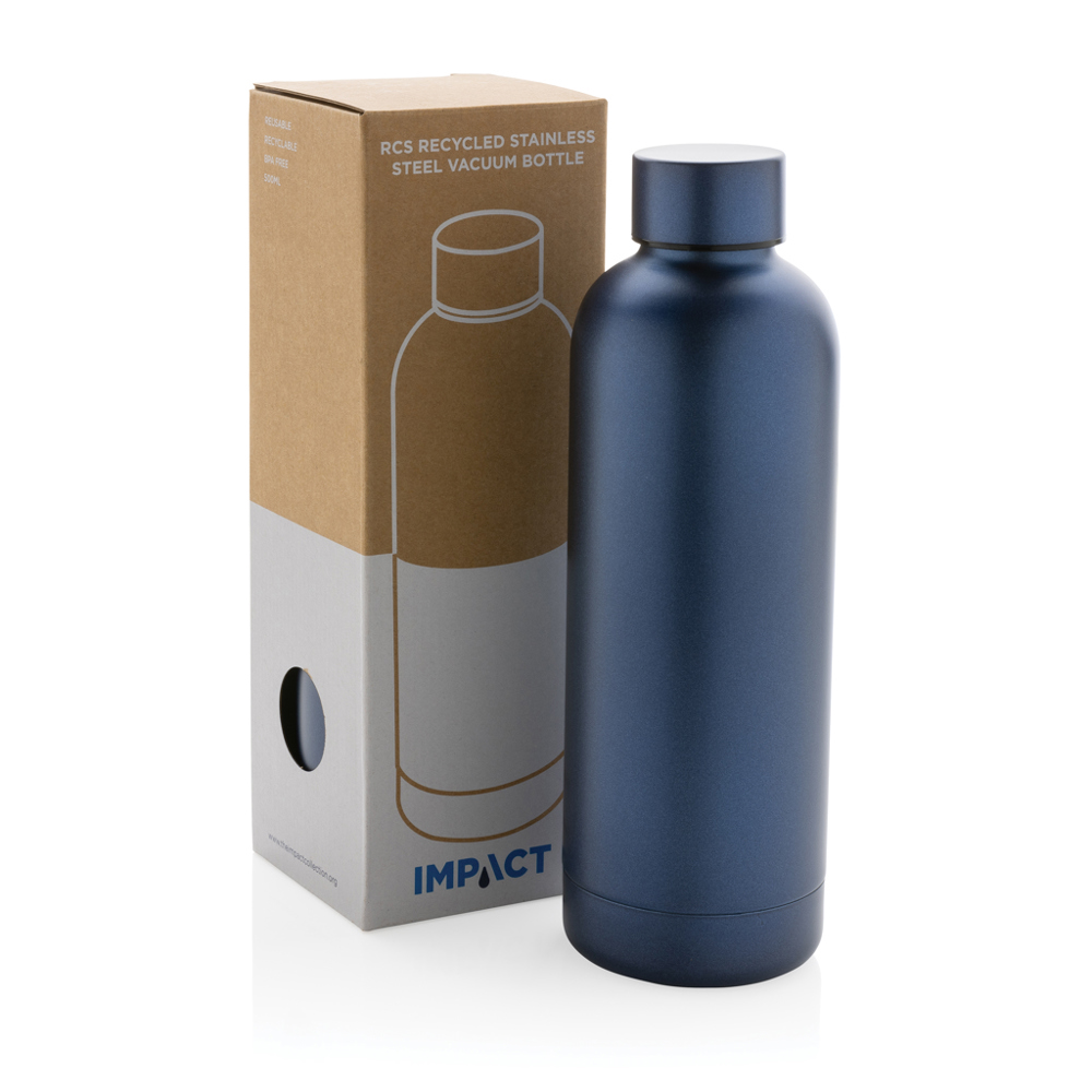 RCS gerecycled roestvrijstalen Impact vacuümfles