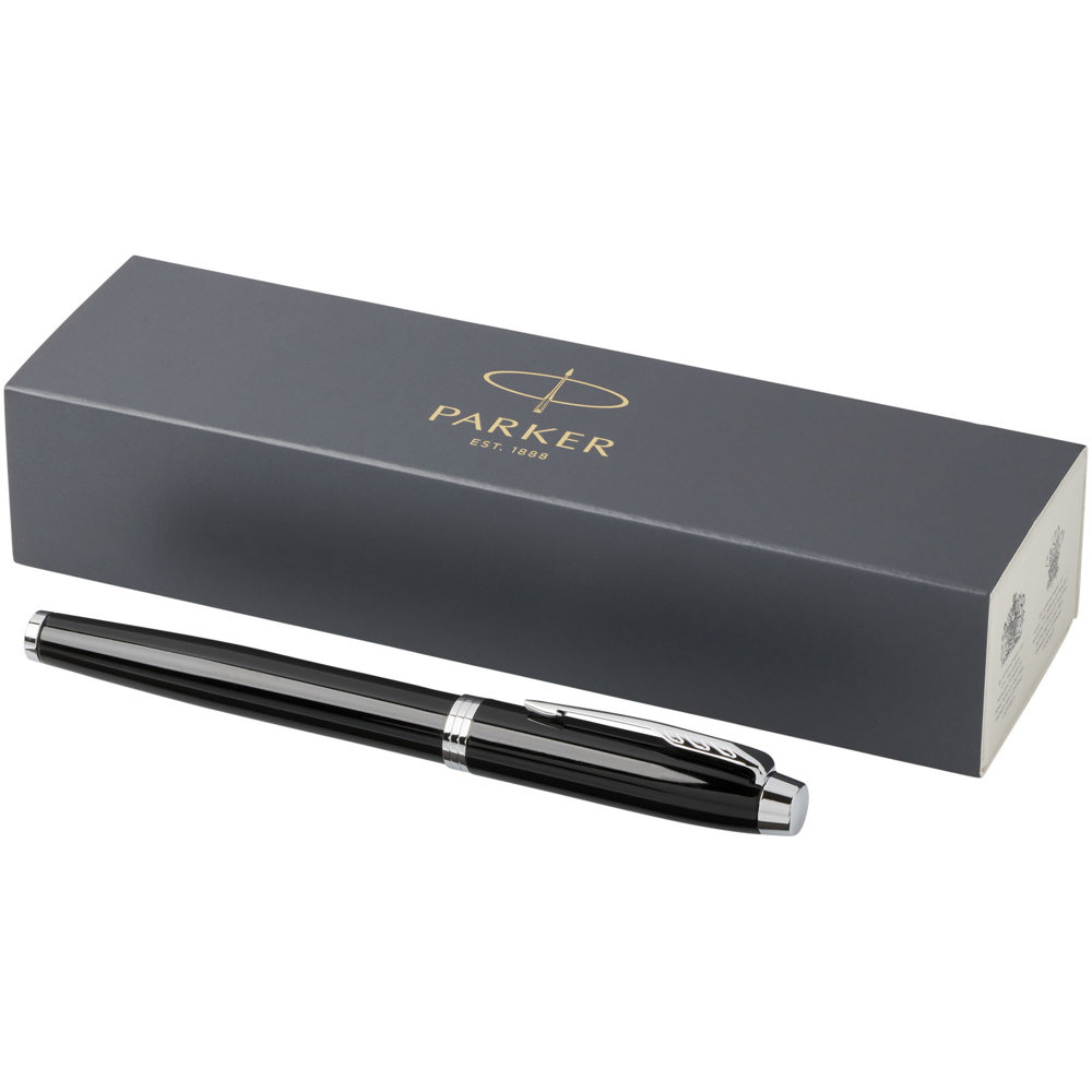 Parker IM rollerbalpen (zwarte inkt) - met logo of onbedrukt bestellen