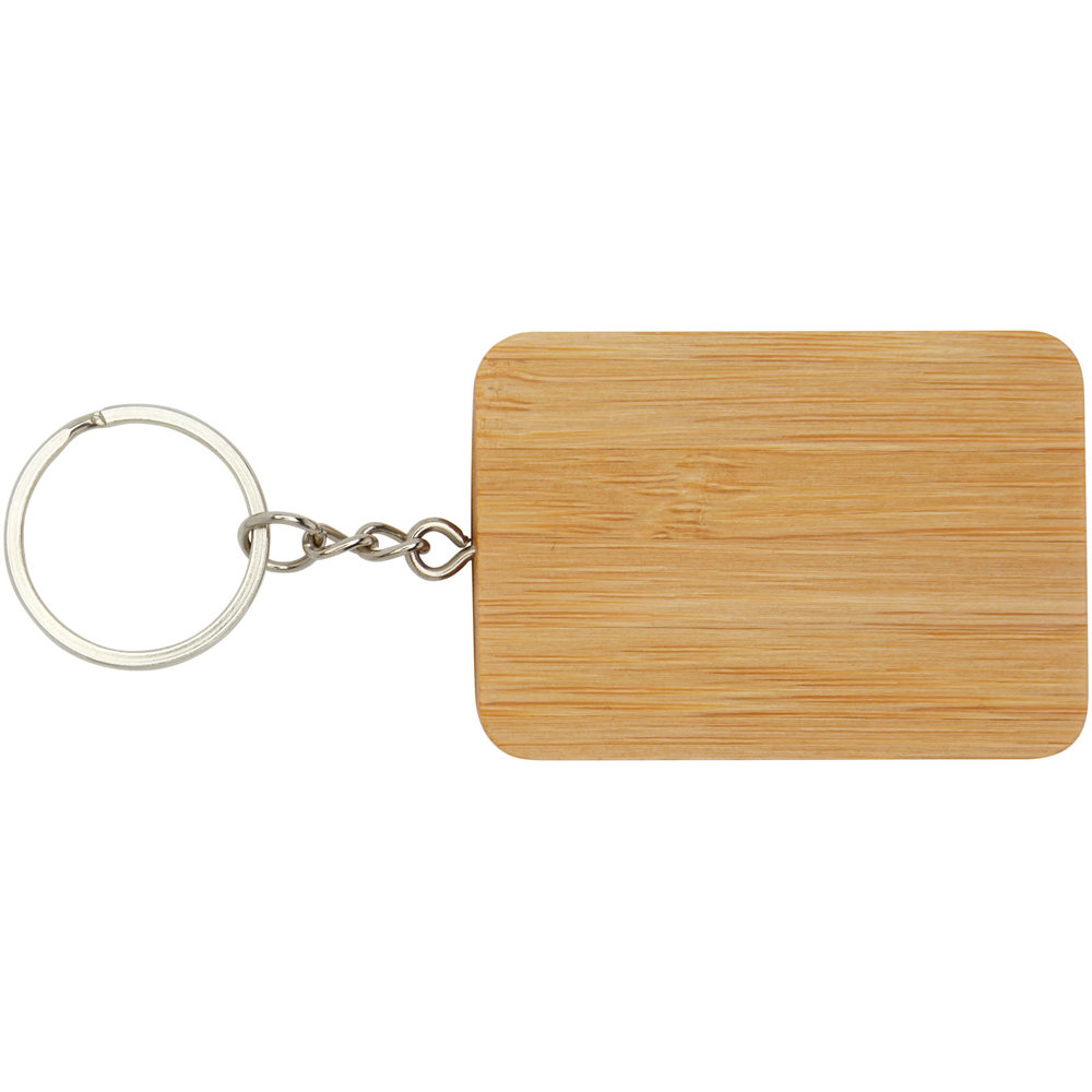 Reel 6-in-1 intrekbare bamboe sleutelhanger oplaadkabel