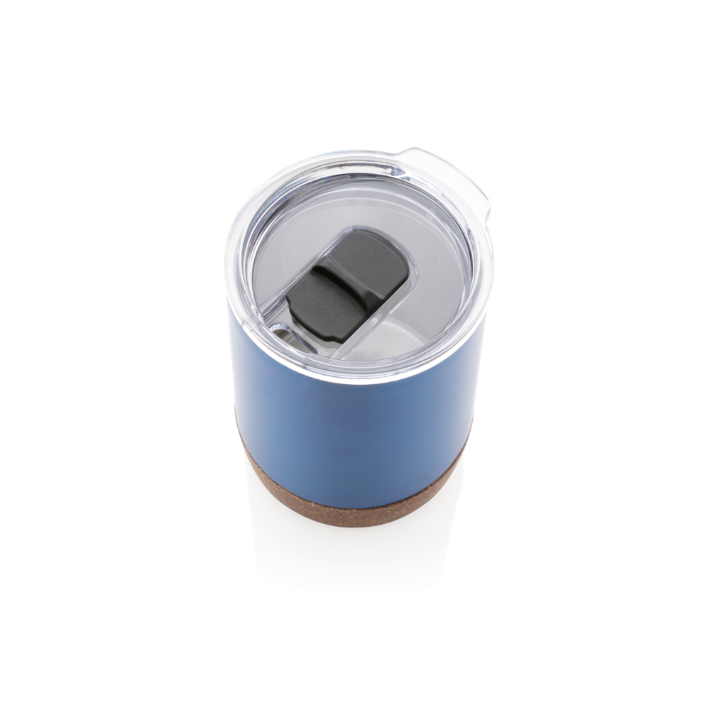 RCS gerecycled roestvrijstalen koffiebeker met kurk