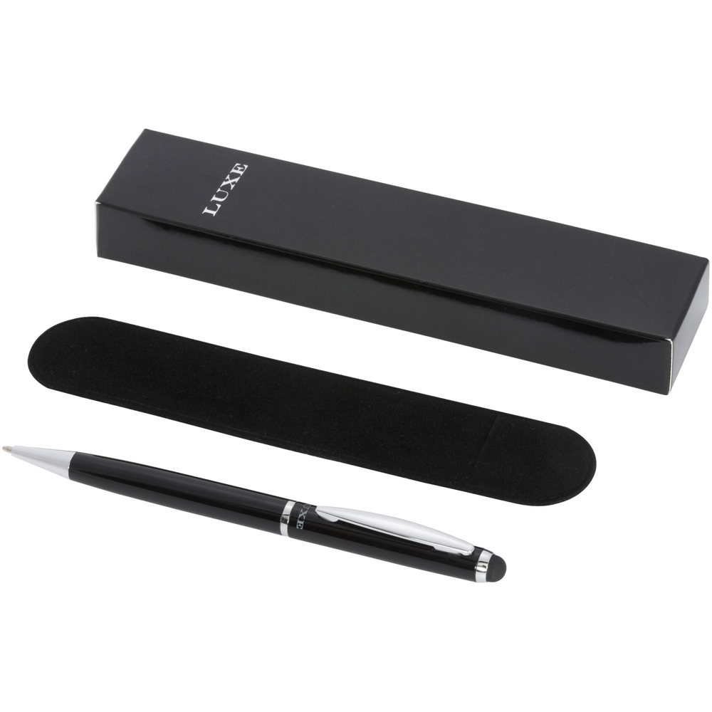 Lento stylus balpen (zwarte inkt) - voor bedrijven en relatiegeschenken