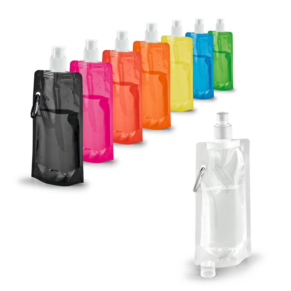 KWILL. 460 ml PE opvouwbare fles - met logo of onbedrukt bestellen