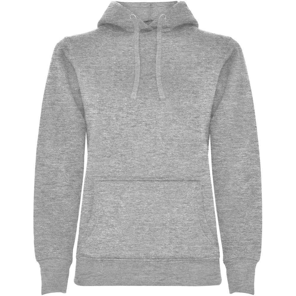 Urban hoodie voor dames - met logo of onbedrukt bestellen - Gemêleerd grijs