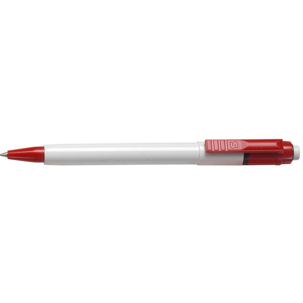 Stilolinea Baron ABS balpen met jumbo vulling - voor bedrijven en relatiegeschenken - Rood