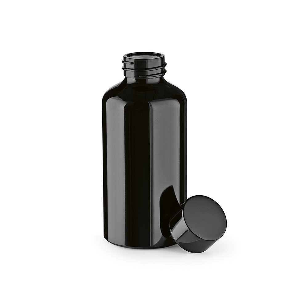 Yukon fles gerecycled aluminium 550 ml - Zwart