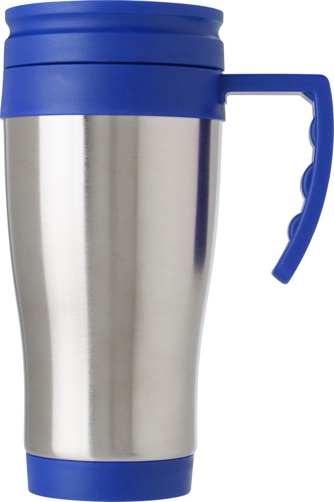 RVS thermosbeker Dev - met logo of onbedrukt bestellen - blauw