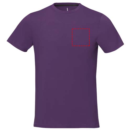 Nanaimo 160 g/m² heren t-shirt met korte mouwen