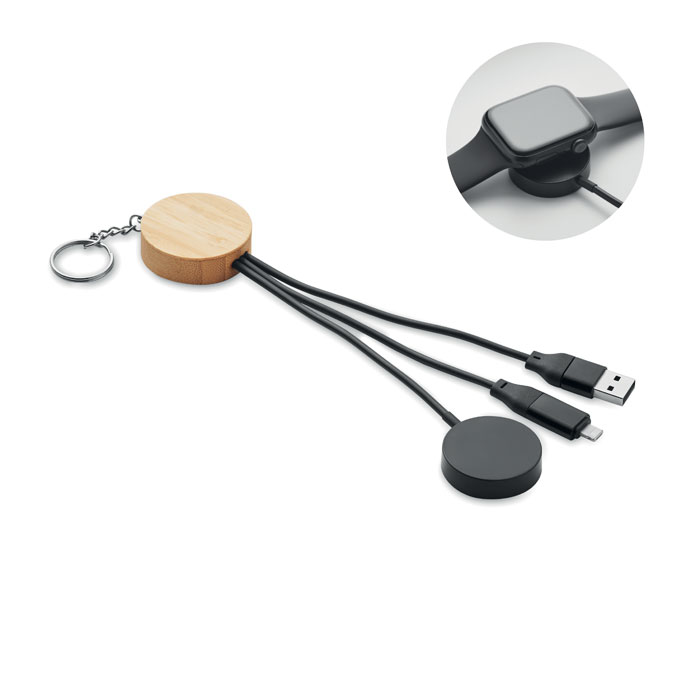 BULE - Sleutelhanger met 4-in-1 60W ka - kopen of bedrukken - zwart